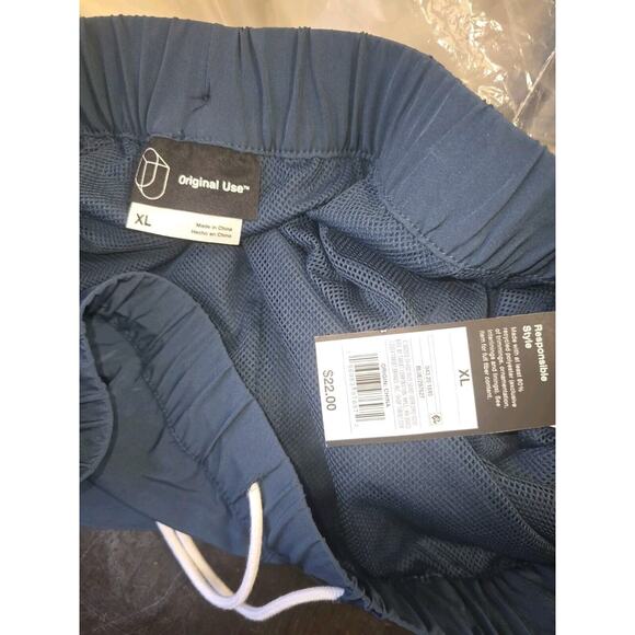 Original Use Swim Trunks Mens XL Lined Swim Surfer Beach Outdoor Dad Casual Blue - Picture 6 of 8